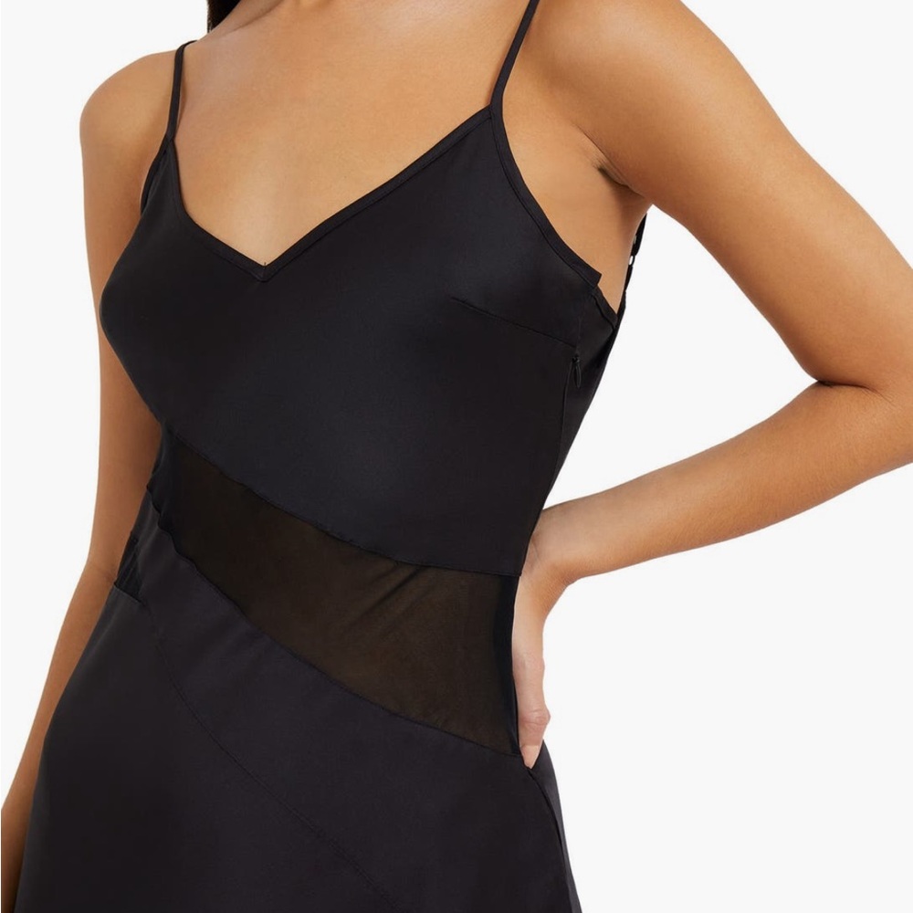 NEW French Connection Inu Satin & Mesh Slipdress - Picture 4 of 10